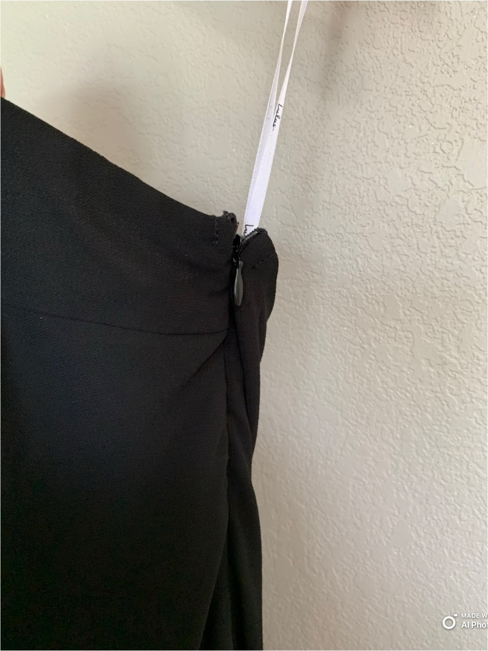 Lulus XL Rawya Black Strapless Maxi Dress and Scarf Set NWT Formal Party Dress - Picture 8 of 17
